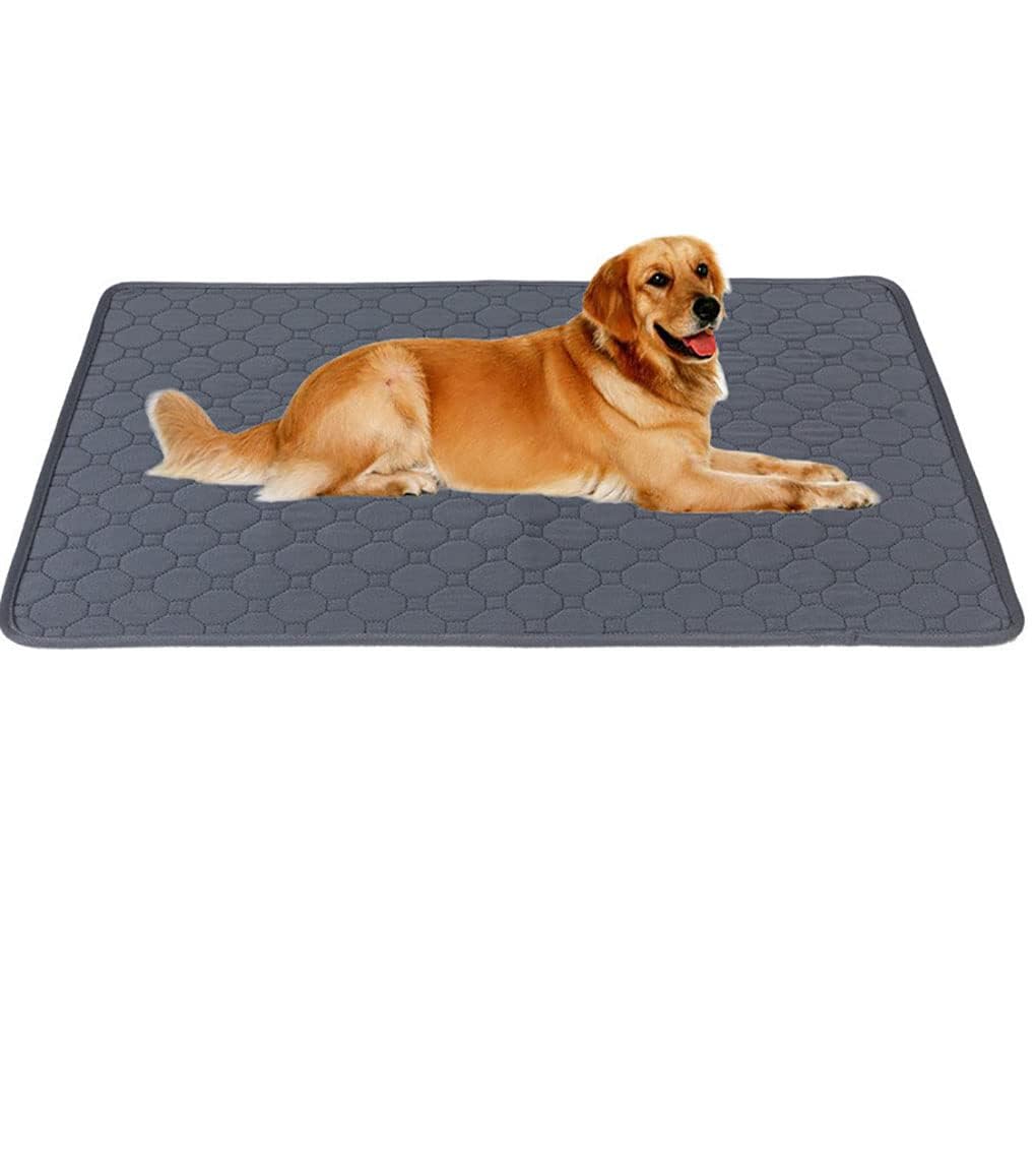 Water-Resistant Pet Pee Pad for Dogs and Cats - Washable and Quick-Drying Puppy Training Pee Pad, Large Size Fits Any Crate or Floor Space (60x45 cm (24 x 18 inch))