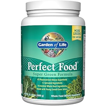 Garden of Life Whole Food Vegetable Supplement - Perfect Food Green Superfood Dietary Powder, 600g
