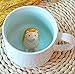 Hedgehog Inside Funny 3D Coffee Mug - 13.5 OZ Large Ceramic Tea Cup Birthday Gifts For Women Or Men, Brother Or Sister - Gag Gift For Coworker