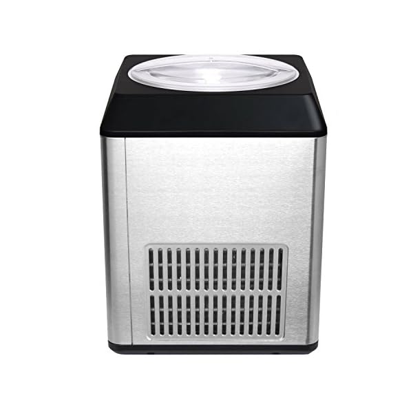 Whynter ICM201SB Upright Automatic Ice Cream Maker with Builtin Compressor, no prefreezing