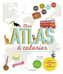 Mon atlas à colorier