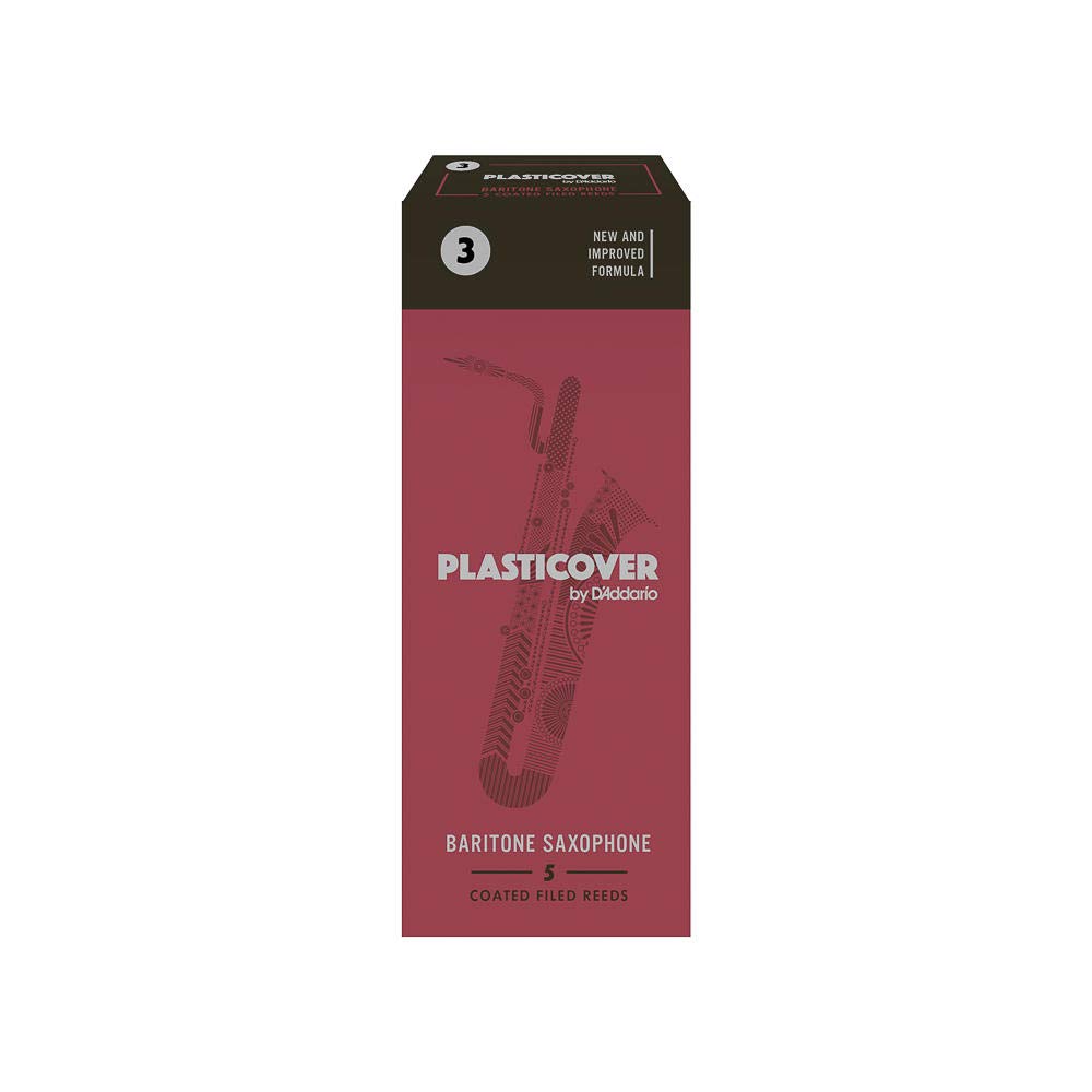 Rico Plasticover 3.0 Strength Reeds for Baritone Sax (Pack of 5)