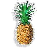 Pineapple Sticker Yellow Full Color Die Cut Car Truck Laptop Cup Window Bumper Custom Printed Colorful Vinyl Decal Graphic