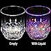 Liquid Activated Multicolor LED Tumblers ~ Fun Light Up Drinking Glasses - 6 oz. - Set of 8