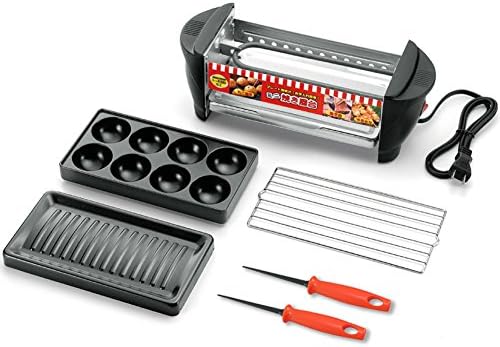 Japan food Electric Yakitori Takoyaki BBQ Grill Stove &amp; Takoyaki Pick 2pcs.