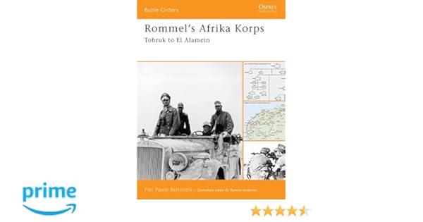 Amazoncom Rommels Afrika Korps Tobruk To El Alamein -
