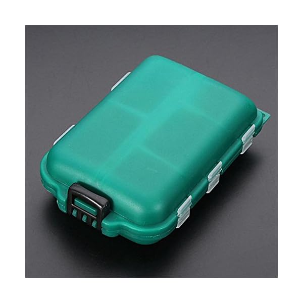 Yosoo-Small-10-Compartments-Waterproof-Hard-Fishing-Tackle-Box-Case-Hooks-Lure-Baits-Storage-Box