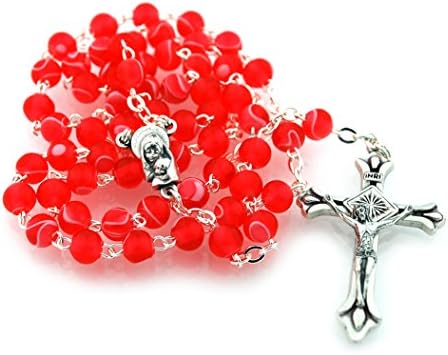 My First Communion Rosary (Red)