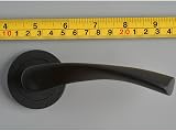 Designer Levers Marvel Lever on Rose Door Handle Matt Black 1 Pair view 5
