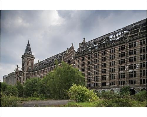 10x8 Print of disused flourmill in north of France (14451967)