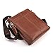 Man Brown Shoulder Bag Handbag Laptop Bags Composite Leather Casual Bag