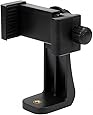 Vastar Universal Smartphone Tripod Adapter Cell Phone Holder Mount Adapter, Fits iPhone, Samsung, and all Phones, Rotates Vertical and Horizontal, Adjustable Clamp