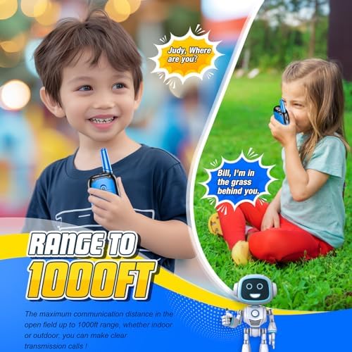 Brinquedos Crianças 3 4 5 6 7 8 9 10 anos, Walkie Talkie Kids Gift Boy 3-10 anos Brinquedos de Exterior para Crianças Presentes de Aniversário Brinquedos para Crianças 3-10 Anos