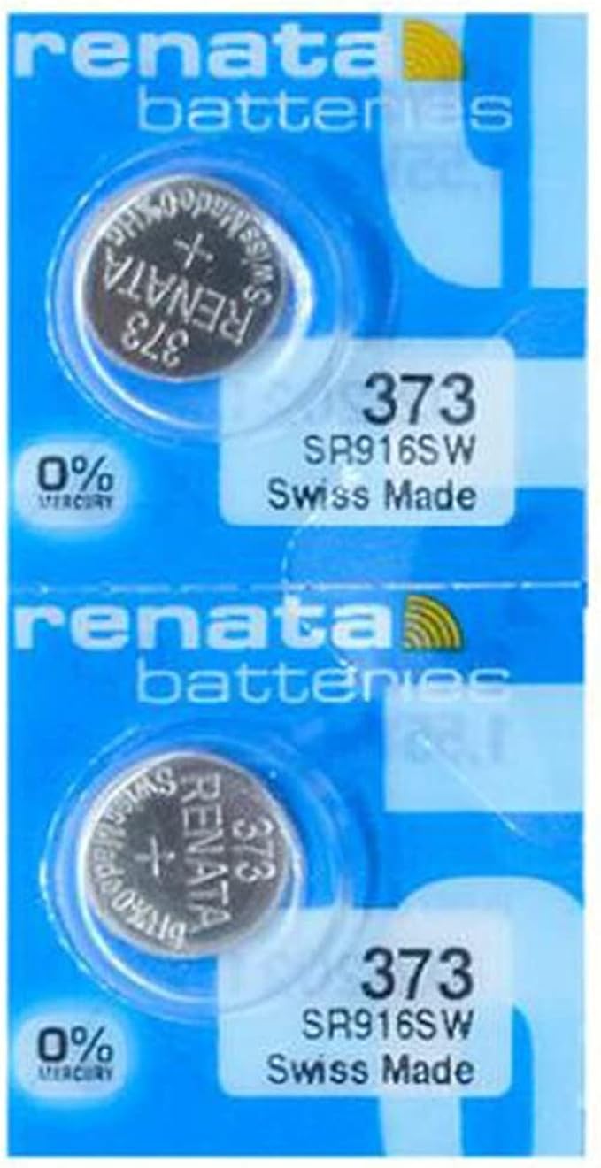 #373 Renata Watch Batteries 2Pcs: Amazon.co.uk: Watches