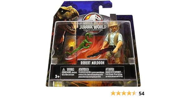 Amazon Com Robert Muldoon Compie Jurassic World Legacy Collection Posable Figure 3 75 18