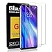 [2 Pack] OuTera LG G7 ThinQ Screen Protector Tempered Glass, Anti Scratch, Bubble Free with Lifetime Replacement Warranty