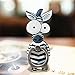 VEBE Cell Phone Finger Ring Holder Cute Animal Smartphone Stand 360 Swivel for iPhone, Ipad, Samsung HTC Nokia Smartphones, Tablet (Zebra)
