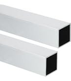 Sourcing Map Tube Rond Aluminium 6063 - 32mm Ø Ext, 29mm Ø Int, 300mm Long - Lot De 2 - Pour Projets DIY, Industrie, Cadres