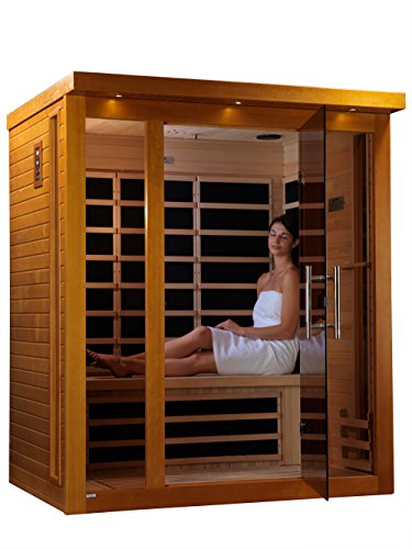 DYNAMIC SAUNAS AMZ-DYN-63-15-01 Florence Low EMF FAR Infrared Sauna
