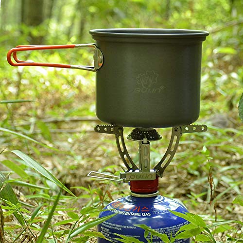 Camping Cookware Bulin 20/13/7/3 PCS Mess Kit, Nonstick
