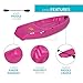 Lifetime Youth Wave Kayak (Paddle Included, Pink, 6'