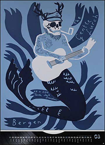Gig Posters Edition - Kalender 2020: Squeegee! - Thumbnail 3