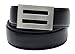 KORE Men’s Full-Grain Leather Track Belts | “Intrepid” Stainless Steel Buckle
