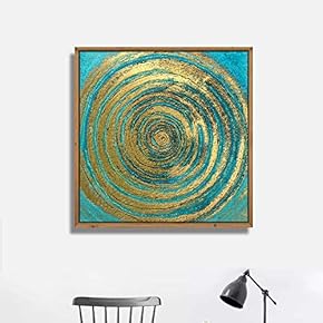 Framed Canvas Wall Art for Living Room, Bedroom Texture Canvas Prints for Home Decoration Ready to Hang - 16x16 inches