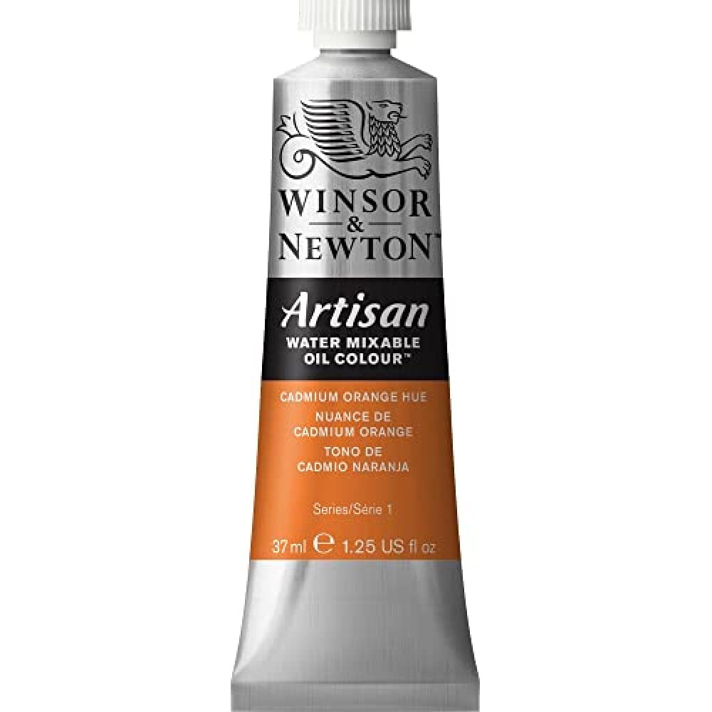 Winsor & Newton Artisan 37 ml Water Mixable Oil Colour Tube - Cadmium Orange Hue