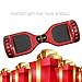 NHT Newest Edition Electric Hoverboard Self Balancing Scooter with Built-in Bluetooth Speaker LED Lights - Safety Certified
