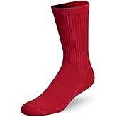 Ethika Men’s Crew Socks, Ultra Soft Fabric with Arch Support & Seamless Toe Closure, Everyday Cotton Blend Comfort
