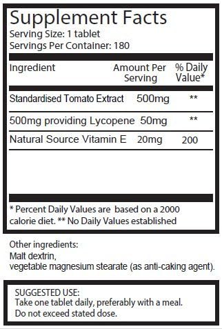 Lycopene 50mg - 360 Tablets (2 x 180), 180 count (Pack of 2) - Image 4
