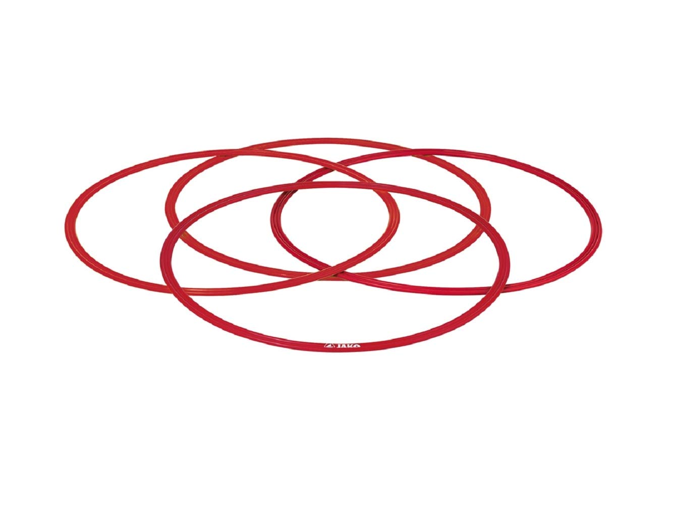 JAKO 2144 Unisex Youth Tyre Set, Tyre set, 2144, red, 60 cm