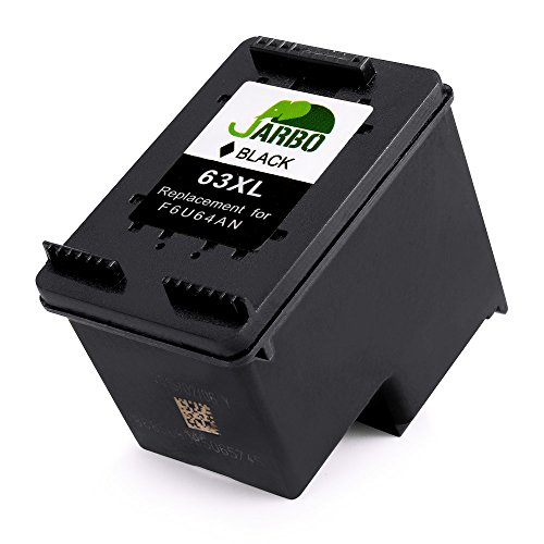 JARBO-Remanufactured-Ink-Cartridge-HP-63XL-High-Yield-1xBlack-1xTri-Color-2-Pack-Shows-Accurate-Ink-Level-Worked-with-Deskjet-2130-3630-3632-ENVY-4520-OfficeJet-3830