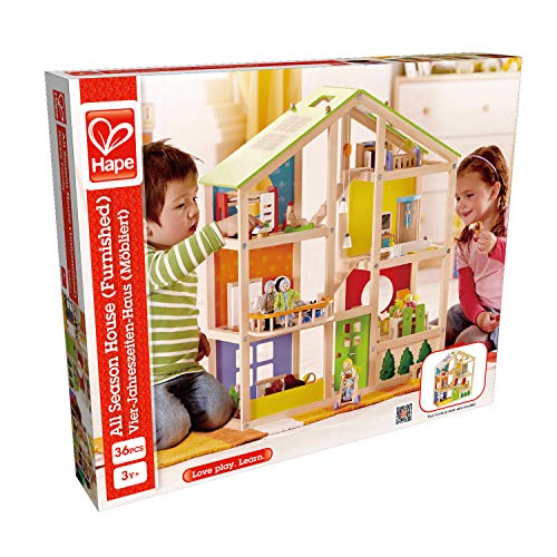 5 Dollhouse+Hape+Furniture+Accessories+Reversible