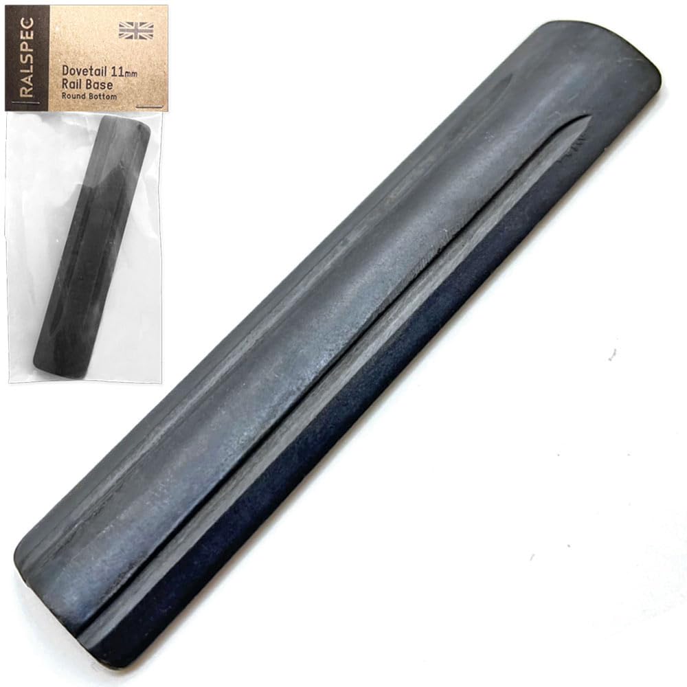 RALSPEC Air Rifle Round Bottom 11mm Dovetail Rail Base Mount for Airgun Scope Mounts and Accessories