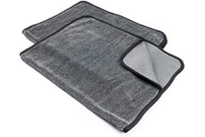 SOFTBATFY Shiny Bath Drying Towel, Shiny Bath Drying Towel Shower Cubicles Cloth for Water Removal in Shower and Bathroom, Microfiber Car Drying Towel (20x24inches*2pack)