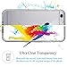 iPhone 6S Case,iPhone 6 Case,by Ailun,Injected&Sealed Bumper,Ultra Transparency,Shock-Absorption,Anti-Scratch&Fingerprints Back Cover,Siania Retail Package[Black]