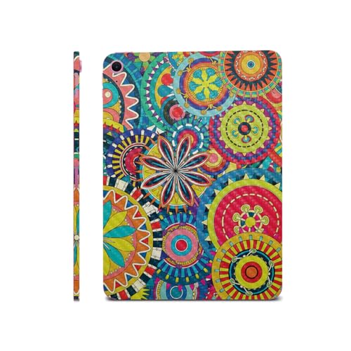 Carbon Fiber iPad Skin Compatible with Apple iPad A16 11 Gen (2025) - Flower Wh…