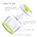 Hand-Powered Food Chopper BliGli Mini Food Chopper, 34 OZ 4 Cups, 1Pack