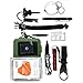 25+ Feature Emergency Survival Kit - Outdoor Camping, Hiking, Hunting, Survival Gear with Folding Knife, Fire Starter, Emergency Blanket, Tactical Pen for Breaking Glass and Self Defense