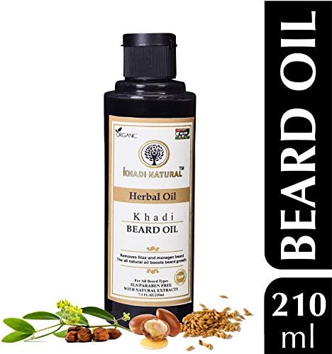 Buy Khadi Natural Herbal Beard Growth Oil 210 Ml Online At Low Prices In India Amazon In