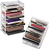byAlegory Acrylic Palette Organizer with 8 Individual Removable Spaces, Clear