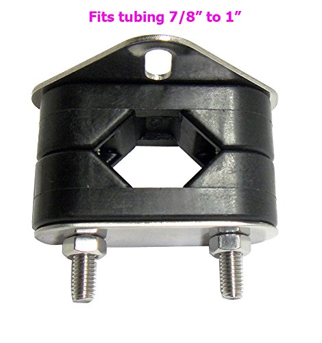 SeaLux-Rail-Mount-clamp-Bracket-Set-with-Stainless-Steel-Mount-Plate-and-Nylon-Brackets-for-78-1-tubing SeaLux-Rail-Mount-clamp-Bracket-Set-with-Stainless-Steel-Mount-Plate-and-Nylon-Brackets-for-78-1-tubing