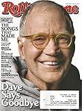Rolling Stone Magazine # 1235 May 21, 2015 Dave Says Goodbye Special David Letterman Issue (Single Back Issue), Brian Wilson, Etc.