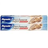 Reynolds Kitchens Parchment Paper (Premium, Non-Stick, 75 Square Foot Roll, 2 Count)