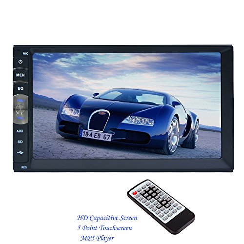 2 din 7 inch hd capacitive multi-touch lcd screen car r…