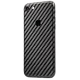 iPhone 7 Black Carbon Fiber Skin - SKINTZ Wrap - Textured - Durable - Protection Sticker - Black Carbon