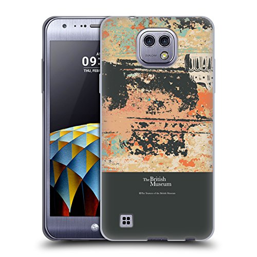 Official British Museum Palette Texture Decoration And Ceremony Soft Gel Case for LG X cam