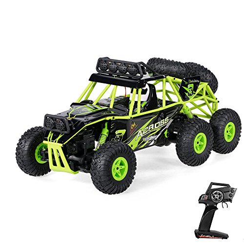 Goolsky Wltoys 18628 1/18 2.4G 6WD Electric Off-Road Rock Crawler Climbing RC Buggy Car RTR